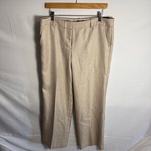 The Limited Classic Taupe Crepe Slim Leg Pants Women's Size 12 NWT